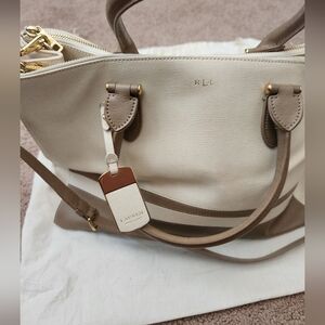 Ralph Lauren tote with shoulder strap
